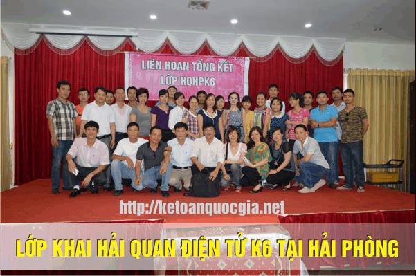 lớp khai hải quan tại Hải phòng