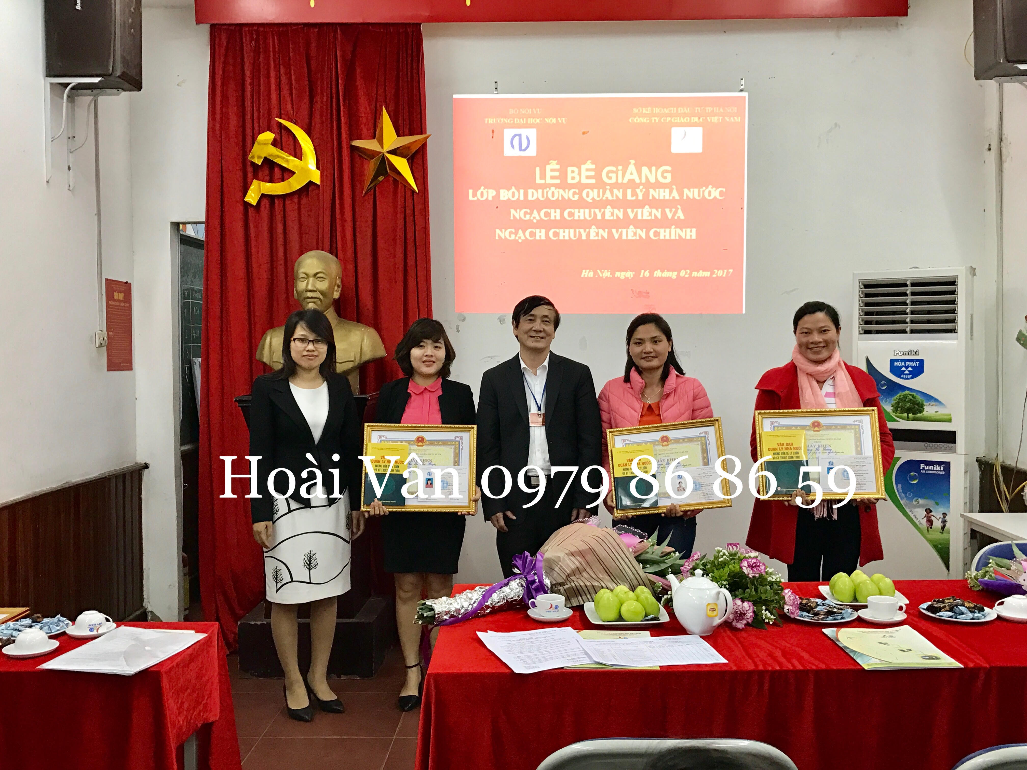 chứng chỉ quản lý nhà nước ngạch chuyên viên